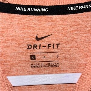 Nike Dri-FIT Running Shirt in Coral